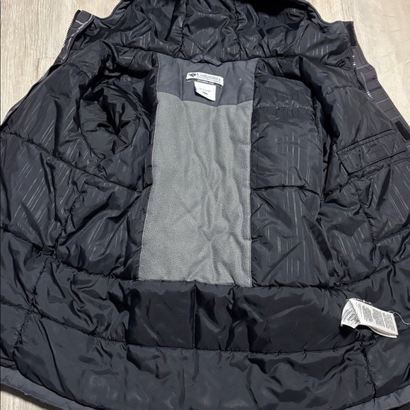 Columbia Charcoal and Chocolate Hooded Jacket - Picture 2 of 3